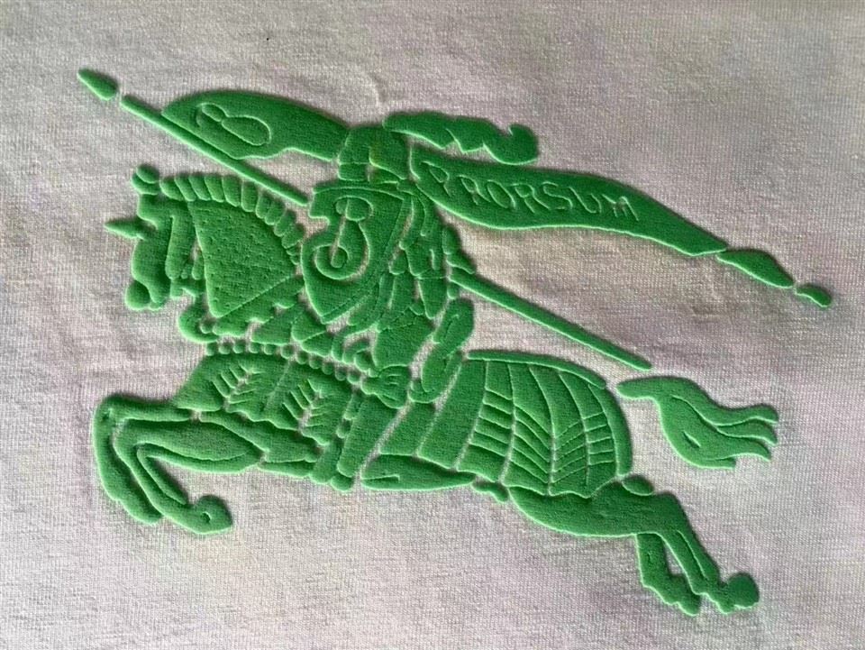 Serigrafia floccata