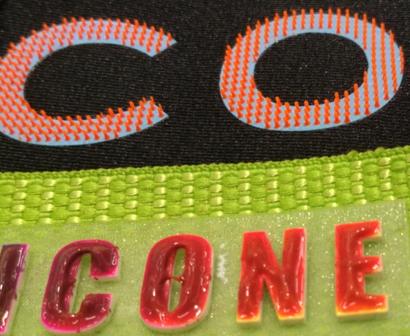 Ribbon Silicone Ink On Elastic Webbing high quality